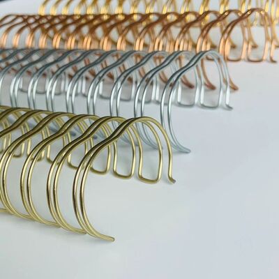 25.4mm Nylon Coated Double Loop Binding Wire For Picture Album