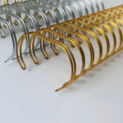 25.4mm Nylon Coated Double Loop Binding Wire For Picture Album