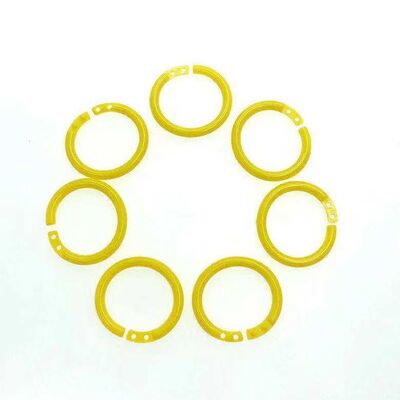 Color Plastic Loose-Leaf Double Clasp 15 20 27 28 32 35 40mm