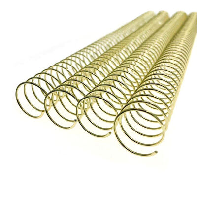 28.6mm Inner Diameter Gold-Plated Volume Book Binding , Used For High-End Notebooks