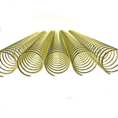 28.6mm Inner Diameter Gold-Plated Volume Book Binding , Used For High-End Notebooks