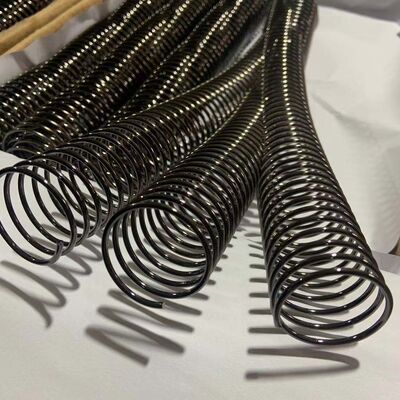 Wire Dia2.0mm Electroplating Black Spiral Binding Coils