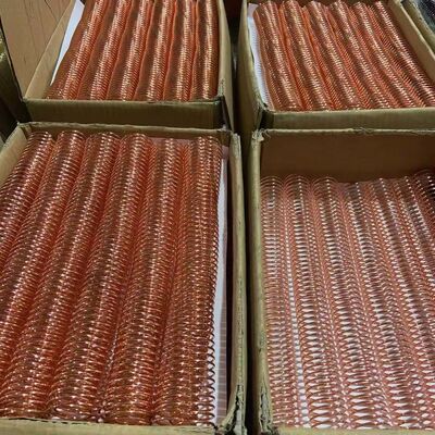 32MM Rose Gold Electroplated Metal Spiral Wire O, Suitable For High-End Notebooks