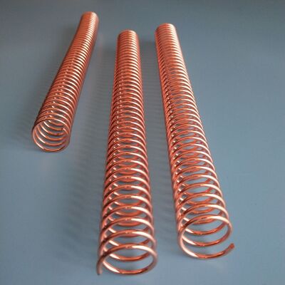 Electroplated Metal Binding Spiral Coils Length 297mm