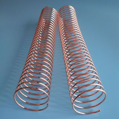 SGS Length 297mm Metal Double Loop Wire O For Desk Calendar