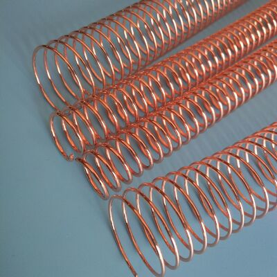 SGS Length 297mm Metal Double Loop Wire O For Desk Calendar