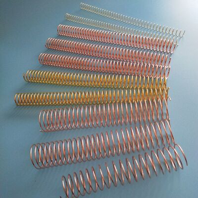 SGS Length 297mm Metal Double Loop Wire O For Desk Calendar