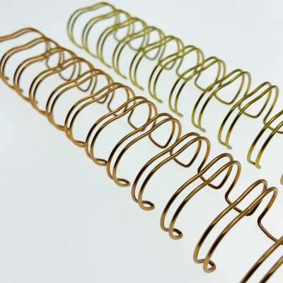 5/8'' Glossy Nylon Coated Double Wire Spiral Binding Coil