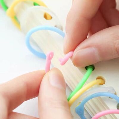 Color Plastic Loose Leaf Double Clasp 15 20 27 28 32 35 40mm