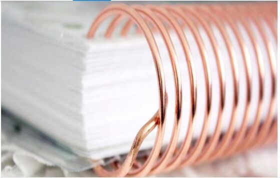 34.9mm 4:1 Pitch Metal Wire Binding Coils For Premium Notebooks