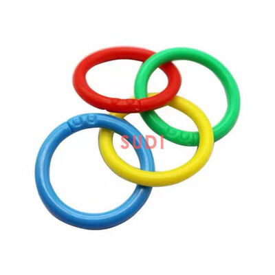 30mm Double Buckle Plastic Loose Leaf Binder Rings Environmental Protection