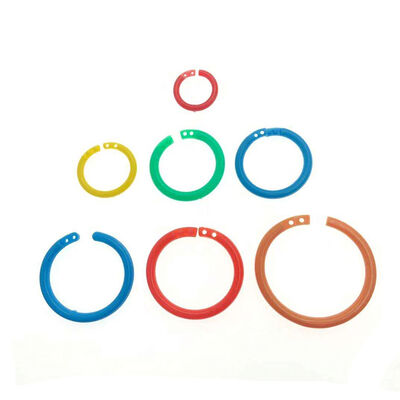 SGS ID 28mm Double Buckle Plastic Snap Lock Binding Rings