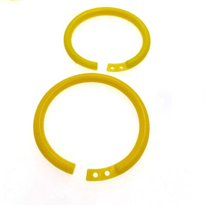 Movable 15 - 50MM Plastic Loose Leaf Rings For Binding Books