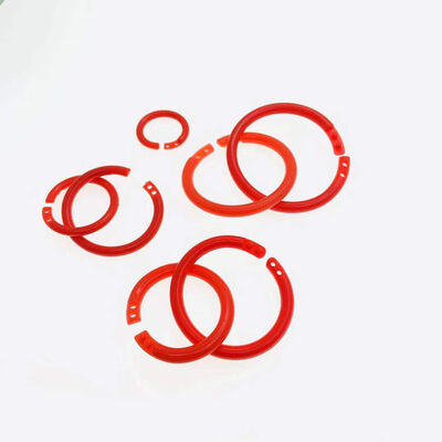 CPST 8mm 14mm Plastic Double Buckle Ring for Book binding