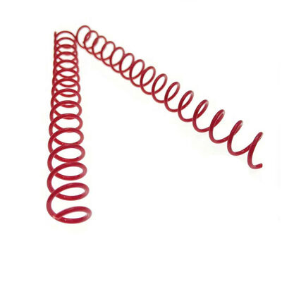 A4 A3 A5 B5 Length PVC Plastic Spiral Binding Coil , Suitable For Notebook