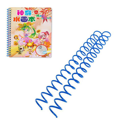 OEM Picture Album Plastic Binding Coil With ID 6.4 - 40MM