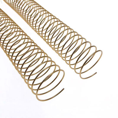 SGS ID 6.4-50mm Metal Spiral Binding For Desk Calendar Notebook