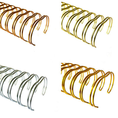 Nylon Coated Steel 5/8 Inch-1-3/4 Inch Wire O Bindings, Suitable For Notebook Calendar