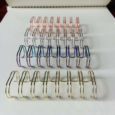 Multi Colors 85 Sheets 3/1 Pitch Nylon Coated Binding Wire
