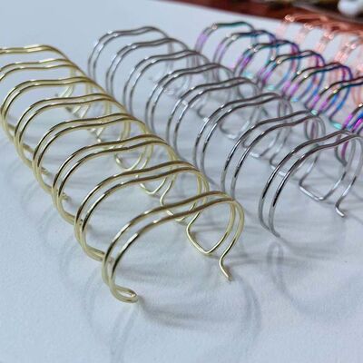 Multi Colors 85 Sheets 3/1 Pitch Nylon Coated Binding Wire