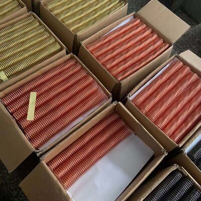 50.8mm Electroplated Metal Spiral Binding Coil For Notebook
