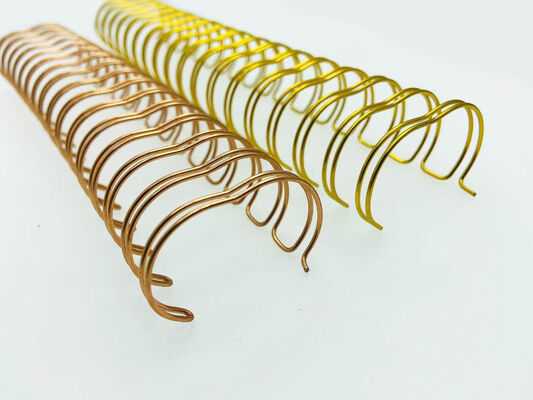 Nylon Coated Metal Wire O Bindings For A4 A5 Notebook
