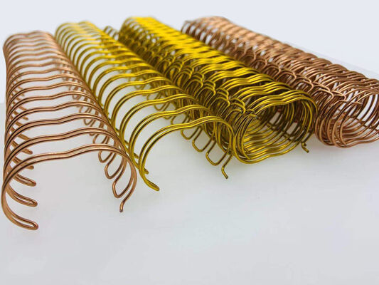 Nylon Coated Metal Wire O Bindings For A4 A5 Notebook