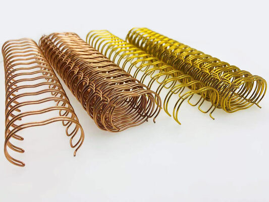 Nylon Coated Metal Wire O Bindings For A4 A5 Notebook