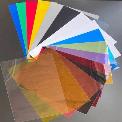 0.265 - 0.35mm UV Offset Printing Matt PVC Soft Sheet For Plastic Playing Cards