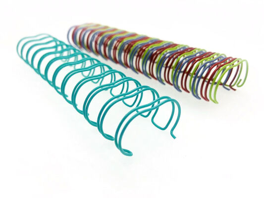 5/8" - 1-3/4" 2:1 Pitch Twin Loop Wire O Bindings For Notebook