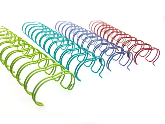 Nylon Coated Steel 41.27mm Twin Loop Binding Wire