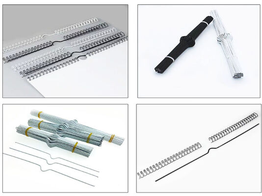 1/4" - 3/4" Twin Loop Wire O Binding Supplies 2:1 Pitch