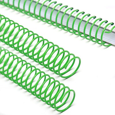 23.6mm Thick Metal Coil Binding 42.8mm For Hardcover Books Calendars