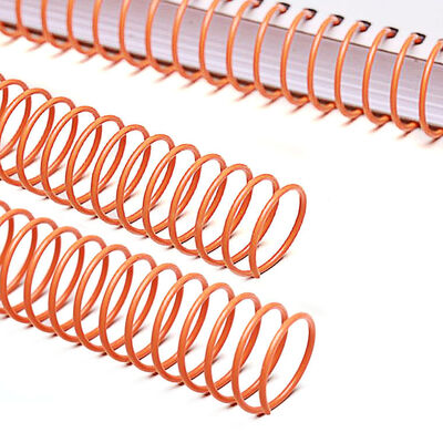 23.6mm Thick Metal Coil Binding 42.8mm For Hardcover Books Calendars