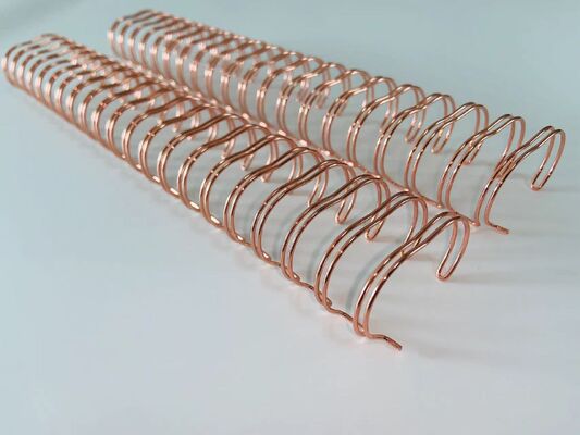 7/8 Inch Plated Coil Spiral Book Binding Steel Wire 20.6mm Thickness