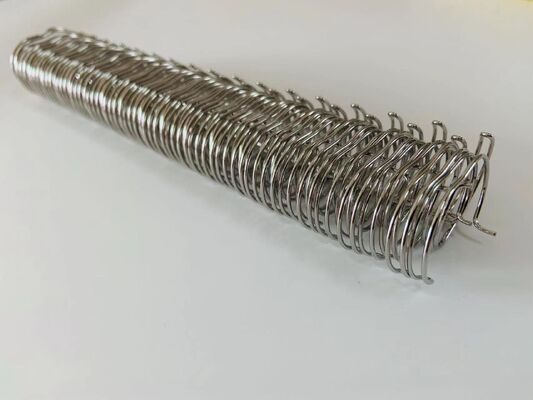 A4 Notebook 5/8 Inch Wire Coil Binding Electroplating Glossy Nylon Coated