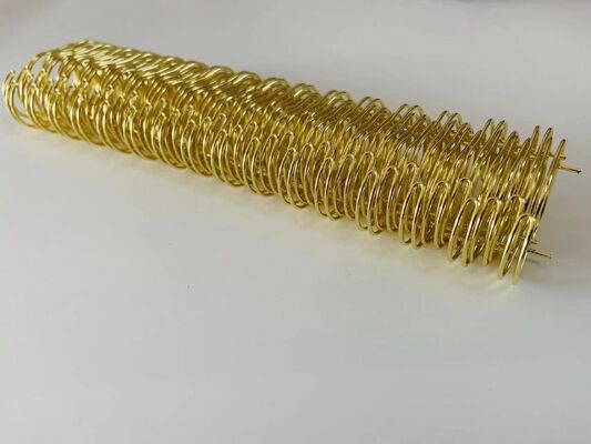 A4 Notebook 5/8 Inch Wire Coil Binding Electroplating Glossy Nylon Coated