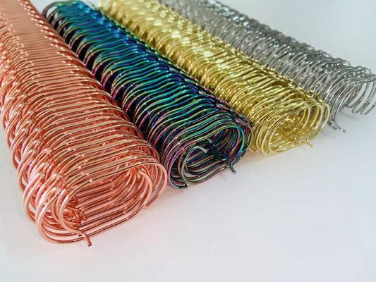 41.8MM Thickness Double Wire O Binding 3/4 Inch For Premium Textbooks