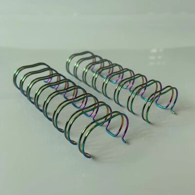 High Grade Single Loop Wire Electroplated , 50mm Coated Binding Wire