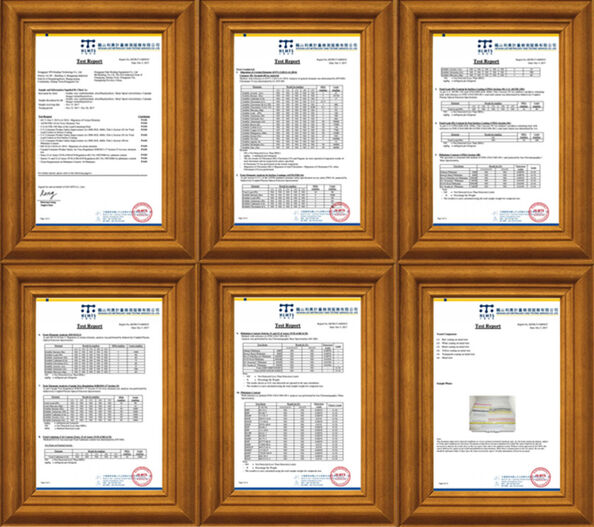 China DG Huixin Sports Goods Business Company certification